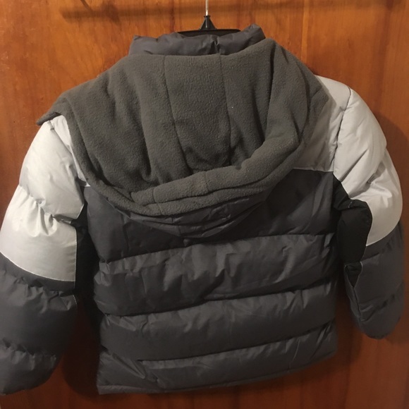 Courage boys gray winter jacket size large - Picture 2 of 3